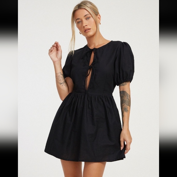 Motel Rocks Dress - Black - Picture 3 of 8